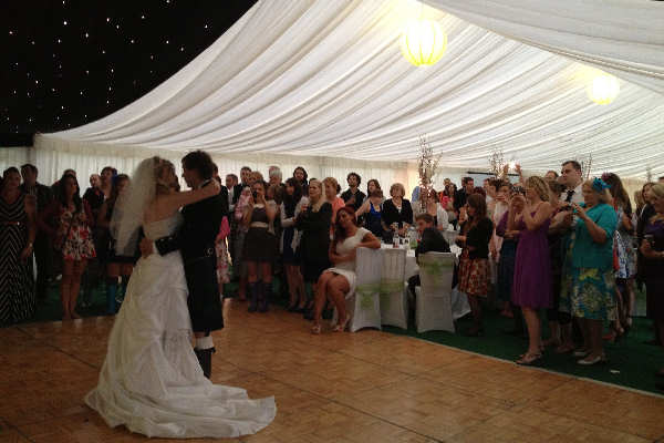 First dance Marquee