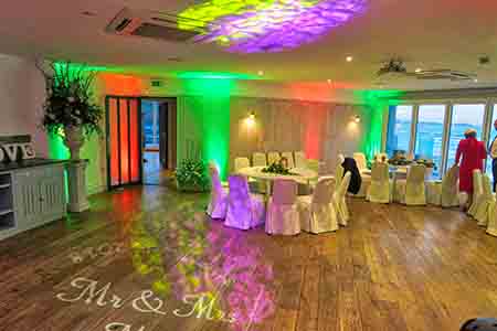 Cornwall Wedding DJ Watergate Bay Hotel Mood lighting