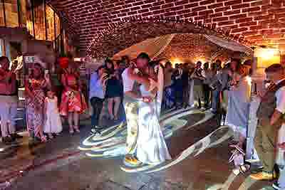 Wedding Couple at Polhawn fort